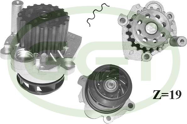 GGT PA12800 - Water Pump car-mod.net