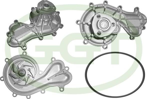 GGT PA12729 - Water Pump car-mod.net