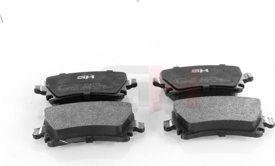 GH GH-414775 - Brake Pad Set, disc brake car-mod.net