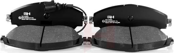 GH GH-410223 - Brake Pad Set, disc brake car-mod.net