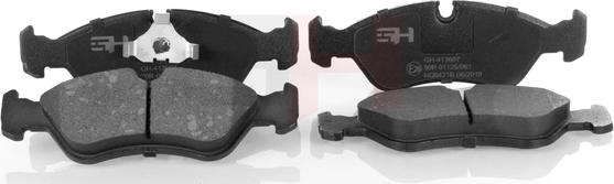 GH GH-413607 - Brake Pad Set, disc brake car-mod.net