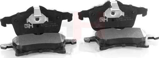 GH GH-412703 - Brake Pad Set, disc brake car-mod.net