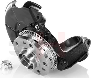 GH GH-284709V - Steering Knuckle, wheel suspension car-mod.net