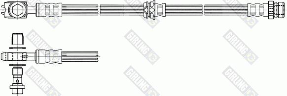 Girling 9004560 - Brake Hose car-mod.net