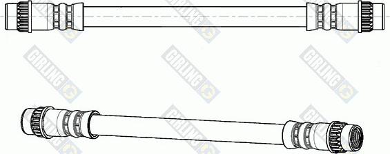 Girling 9001429 - Brake Hose car-mod.net
