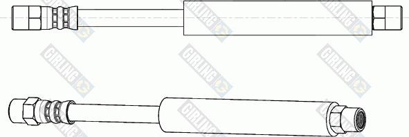 Girling 9001119 - Brake Hose car-mod.net