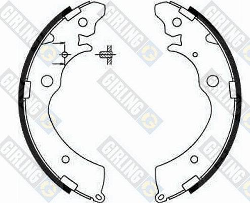 Girling 5185599 - Drum Brake Shoe Set car-mod.net