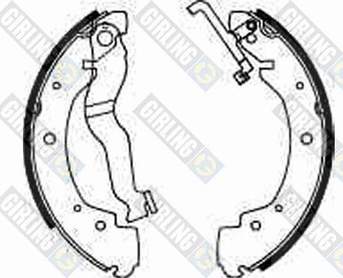 Girling 5185303 - Drum Brake Shoe Set car-mod.net