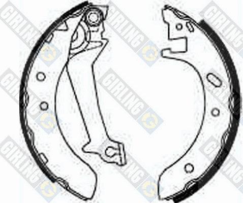 Girling 5185371 - Drum Brake Shoe Set car-mod.net