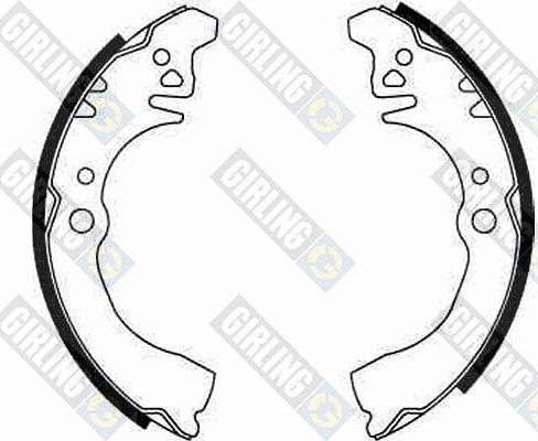 Girling 5186489 - Drum Brake Shoe Set car-mod.net