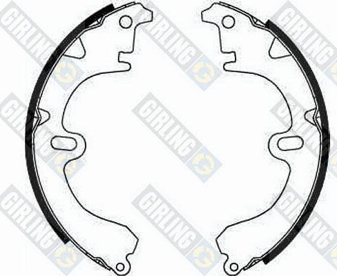 Girling 5182249 - Drum Brake Shoe Set car-mod.net
