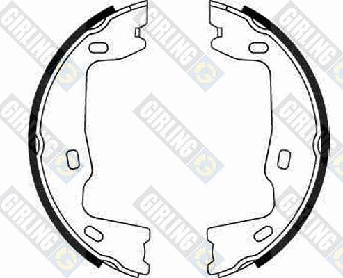 Girling 5182232 - Brake Shoe Set, parking brake car-mod.net