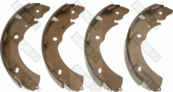 Girling 5187689 - Drum Brake Shoe Set car-mod.net