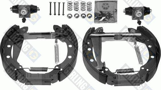 Girling 5314049 - Drum Brake Shoe Set car-mod.net