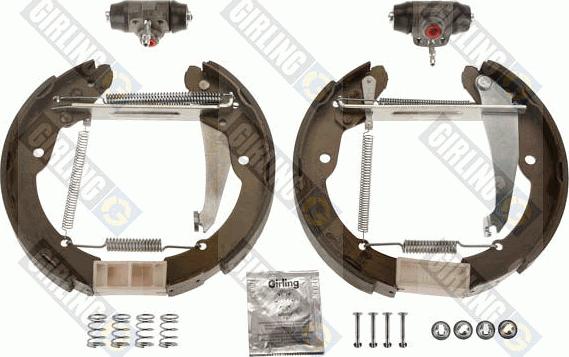 Girling 5314062 - Drum Brake Shoe Set car-mod.net