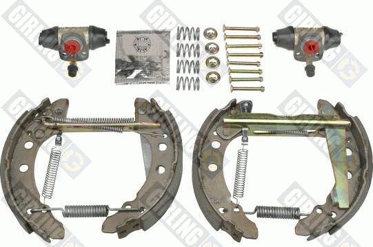 Girling 5315009 - Drum Brake Shoe Set car-mod.net