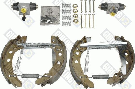 Girling 5315019 - Drum Brake Shoe Set car-mod.net