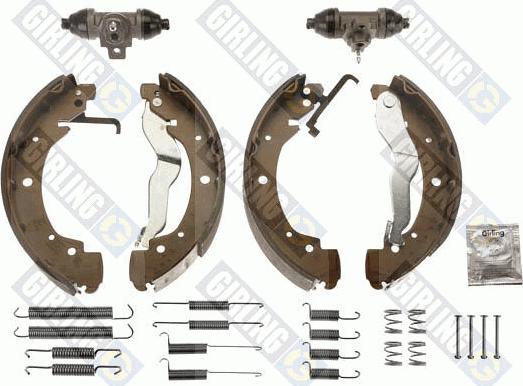 Girling 5215193 - Drum Brake Shoe Set car-mod.net