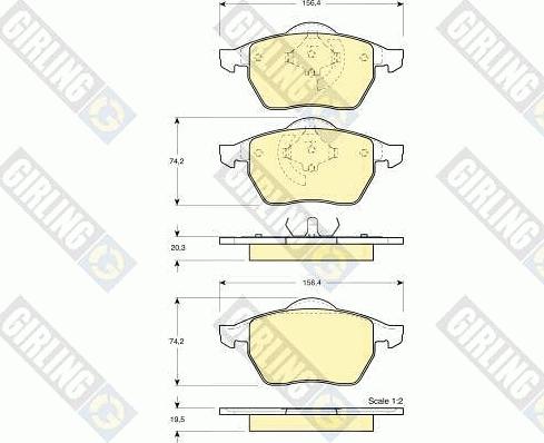 Girling 6411382 - Brake Set, disc brakes car-mod.net
