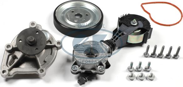 GK K980540C - Water Pump + V-Ribbed Belt Set car-mod.net