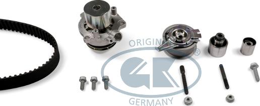 GK K980316A-M - Water Pump & Timing Belt Set car-mod.net