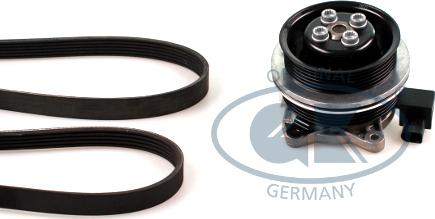 GK K980289B - Water Pump + V-Ribbed Belt Set car-mod.net