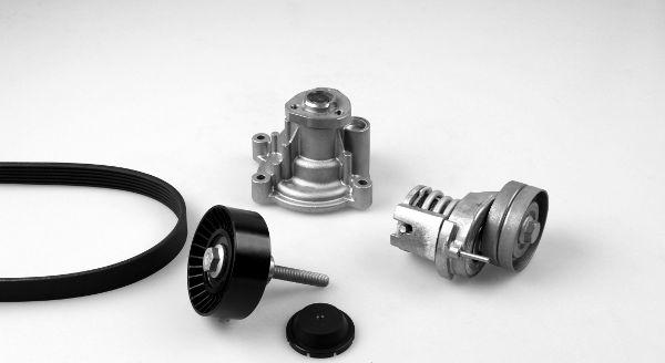 GK K980270A - Water Pump + V-Ribbed Belt Set car-mod.net