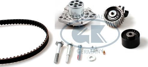 GK K981089E - Water Pump & Timing Belt Set car-mod.net
