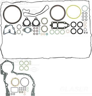 Glaser B93303-01 - Gasket Set, crank case car-mod.net