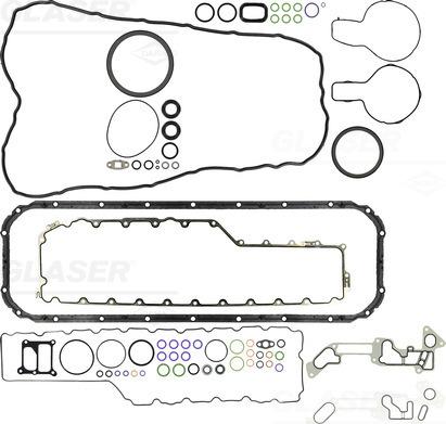Glaser B37166-01 - Gasket Set, crank case car-mod.net