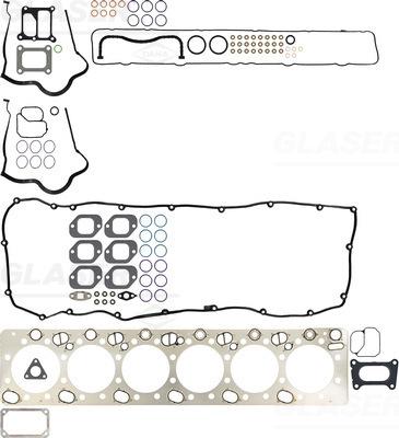 Glaser D37166-03 - Gasket Set, cylinder head car-mod.net