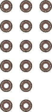 Glaser N93066-00 - Seal Set, valve stem car-mod.net