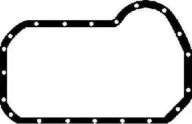 Glaser X04116-01 - Gasket, oil sump car-mod.net