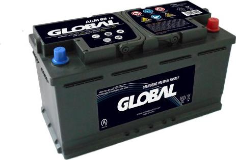GLOBAL GR095AGM - Starter Battery car-mod.net