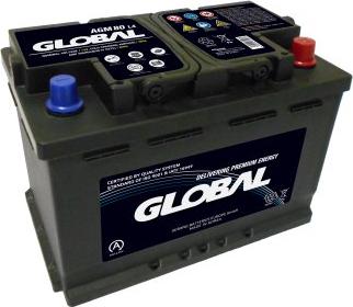 GLOBAL GR080AGM - Starter Battery car-mod.net