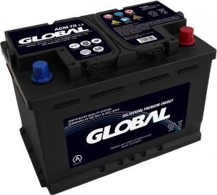 GLOBAL GR070AGM - Starter Battery car-mod.net