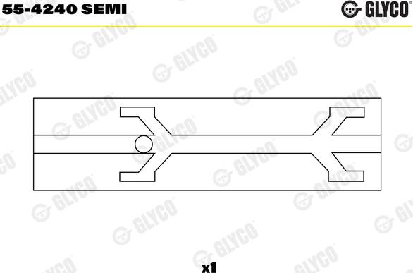 Glyco 55-4240 SEMI - Small End Bushes, connecting rod car-mod.net