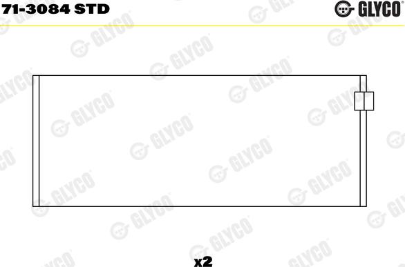 LEX 3437STD - Big End Bearings car-mod.net