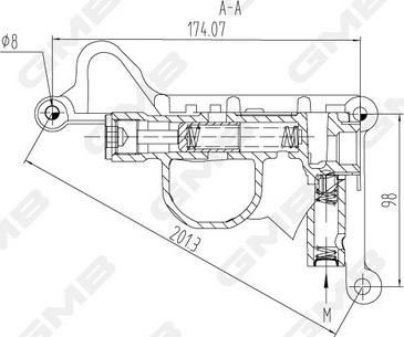 GMB GOAS-45A - Oil Pump car-mod.net