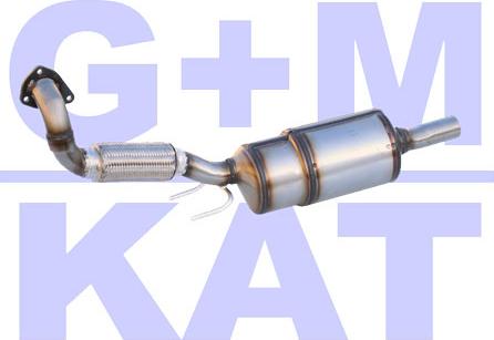 G+M KAT 01.37.003 - Retrofit Kit, catalyst / soot particulate filter (combi-system car-mod.net