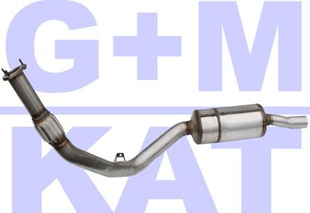 G+M KAT 02.37.042 - Retrofit Kit, catalyst / soot particulate filter (combi-system car-mod.net