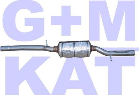 G+M KAT 02.37.003 - Retrofit Kit, catalyst / soot particulate filter (combi-system car-mod.net