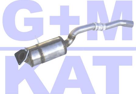 G+M KAT 02.37.027 - Retrofit Kit, catalyst / soot particulate filter (combi-system car-mod.net