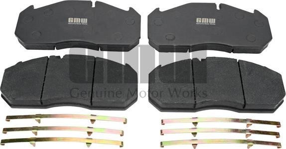 GMW BDP29030MN - Brake Pad Set, disc brake car-mod.net
