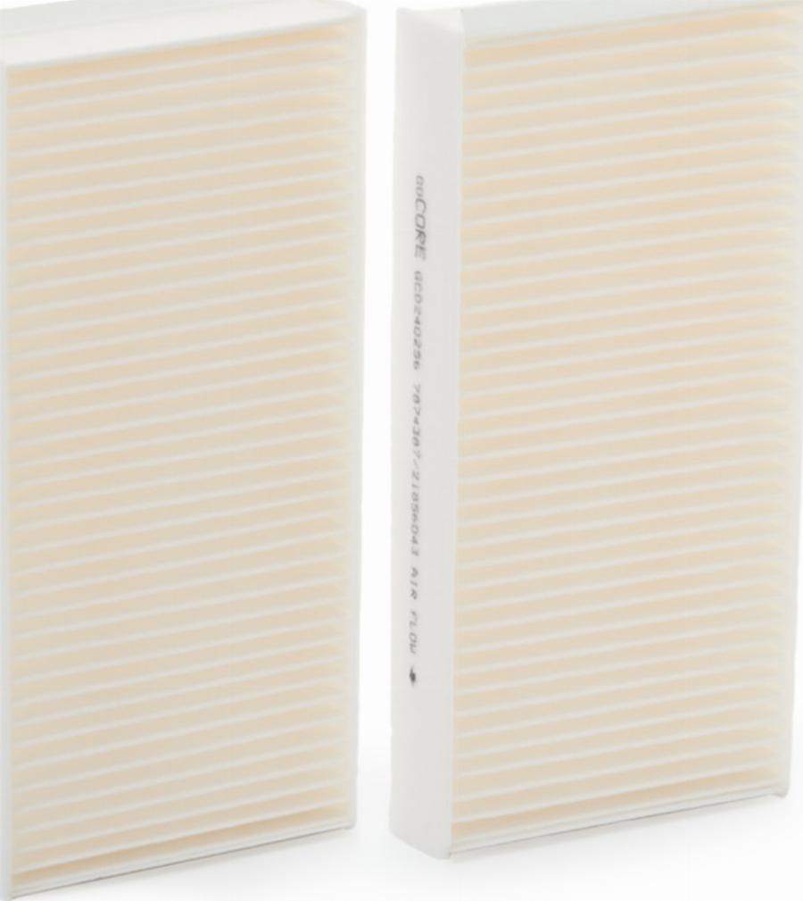 goCORE GCD240256 - Filter, interior air car-mod.net