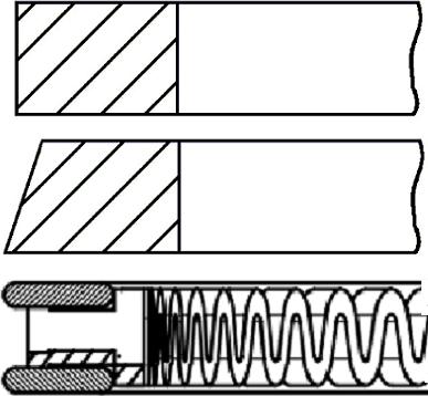 Goetze Engine 08-436907-00 - Piston Ring Kit car-mod.net