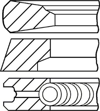 Goetze Engine 08-428900-00 - Piston Ring Kit car-mod.net