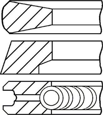 Goetze Engine 08-146300-10 - Piston Ring Kit car-mod.net