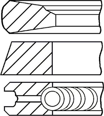 Goetze Engine 08-109200-00 - Piston Ring Kit car-mod.net