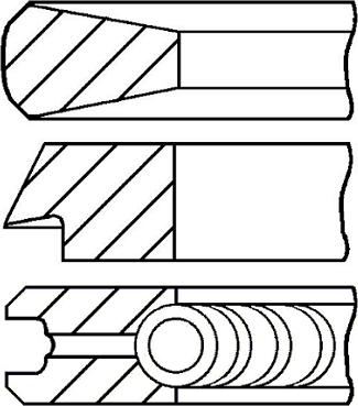Goetze Engine 08-178300-00 - Piston Ring Kit car-mod.net